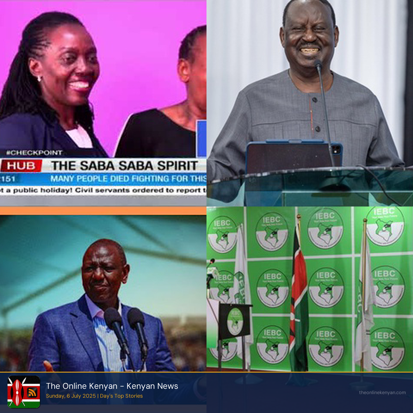 Kenya News - Sunday, July 6, 2025
