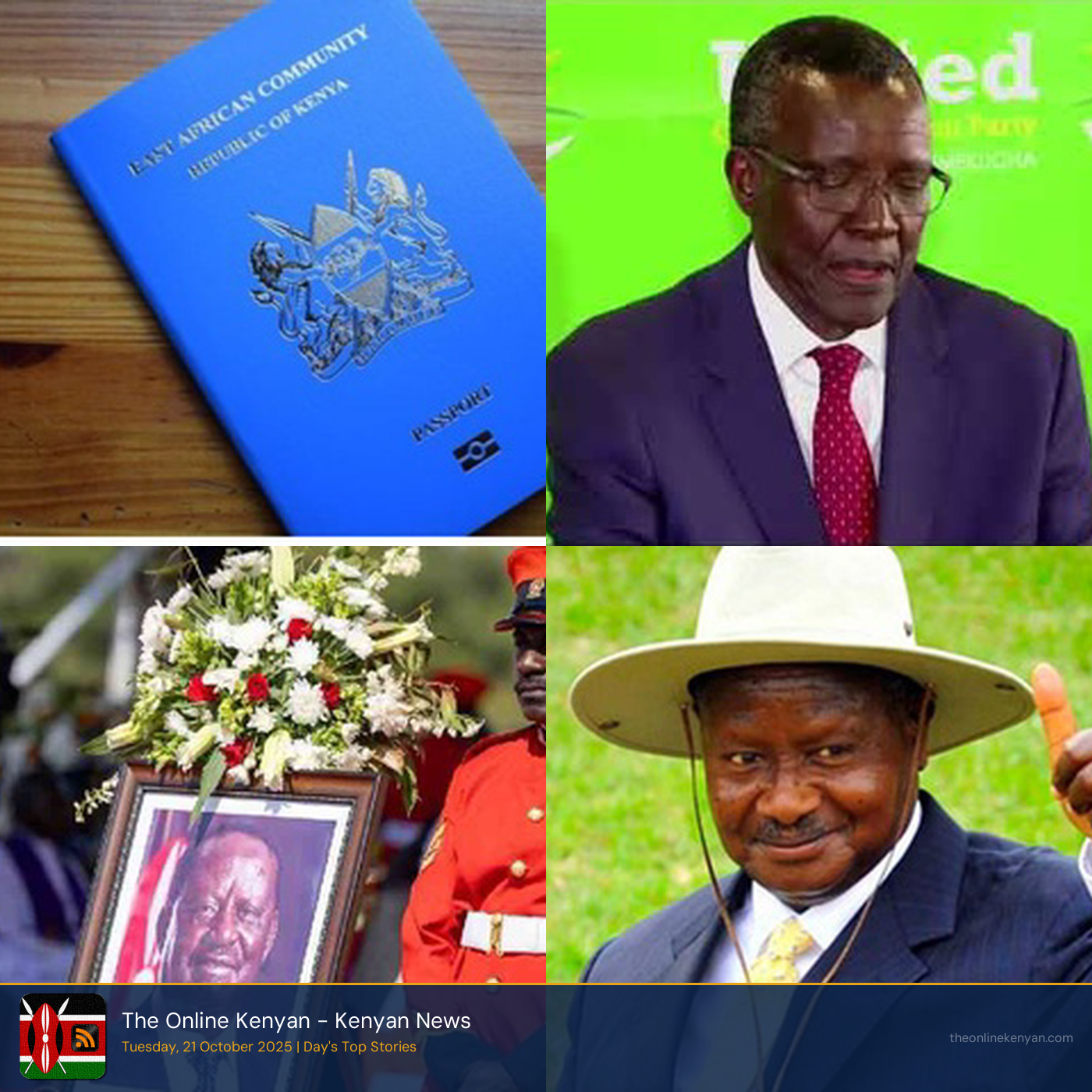 Kenya News - Tuesday, October 21, 2025