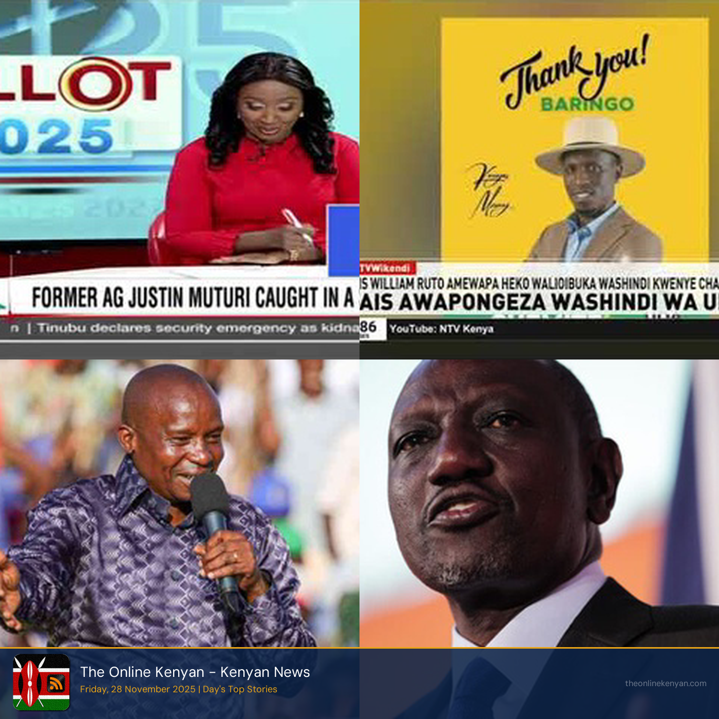 Kenya News - Friday, November 28, 2025