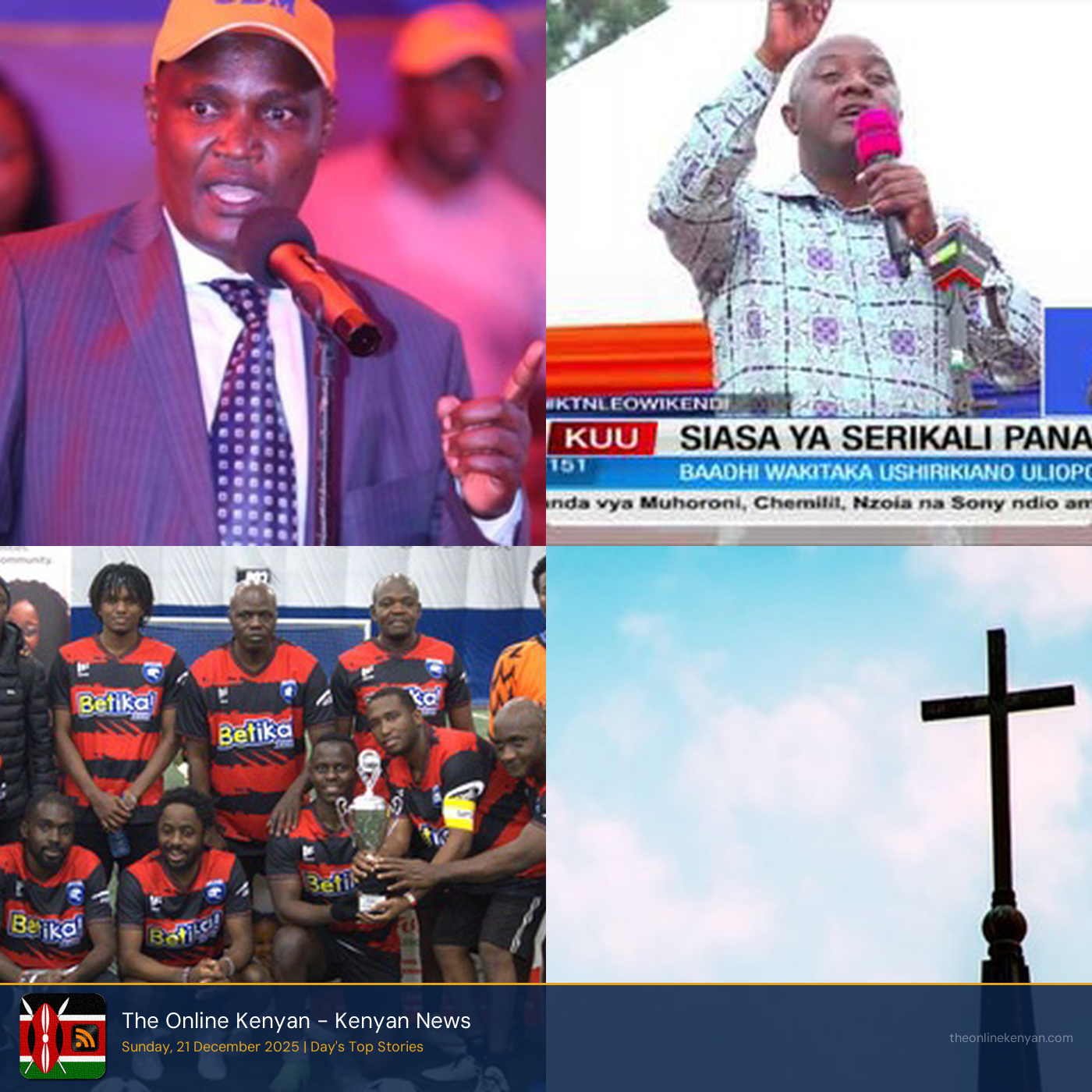 Kenya News - Sunday, December 21, 2025