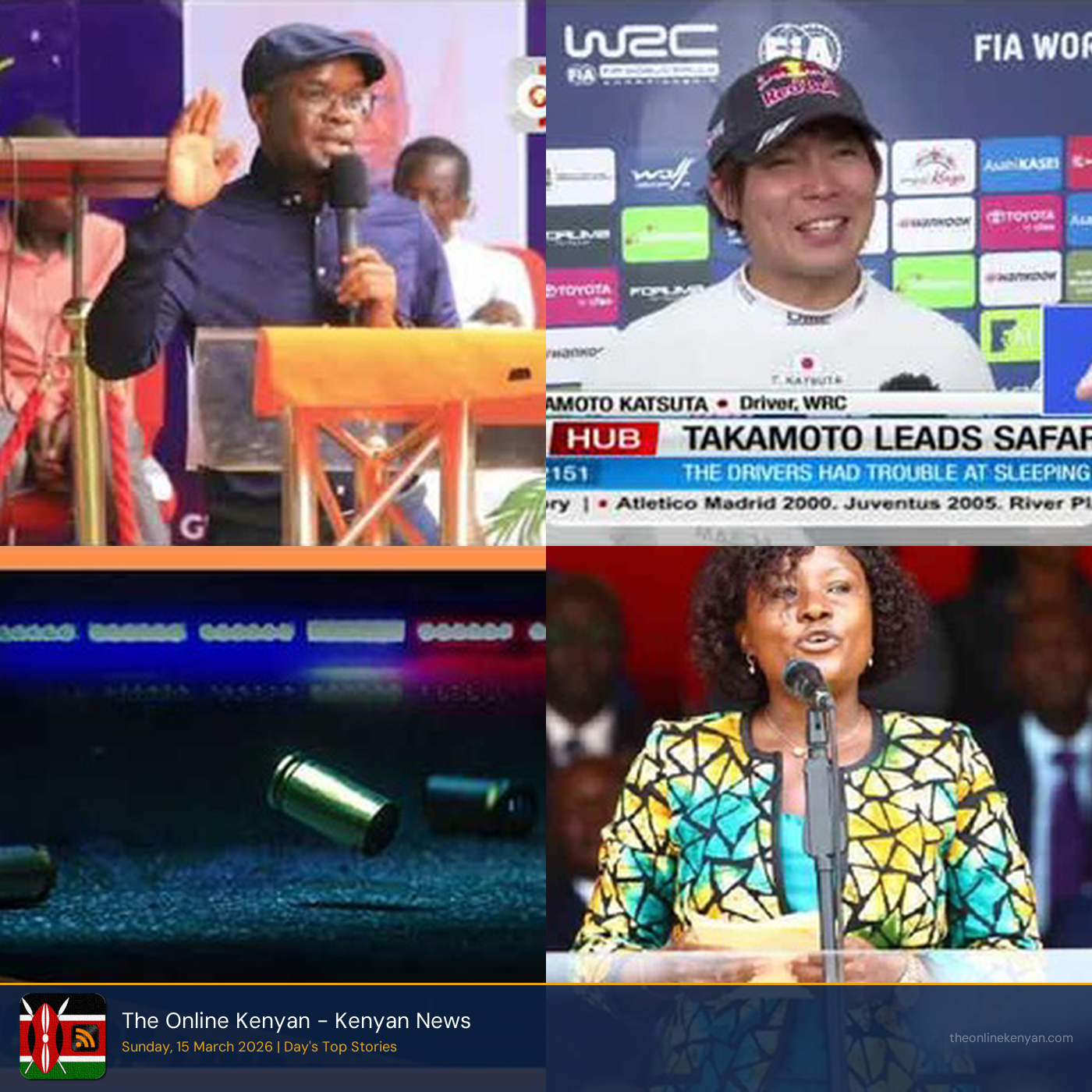 Kenya News - Sunday, March 15, 2026