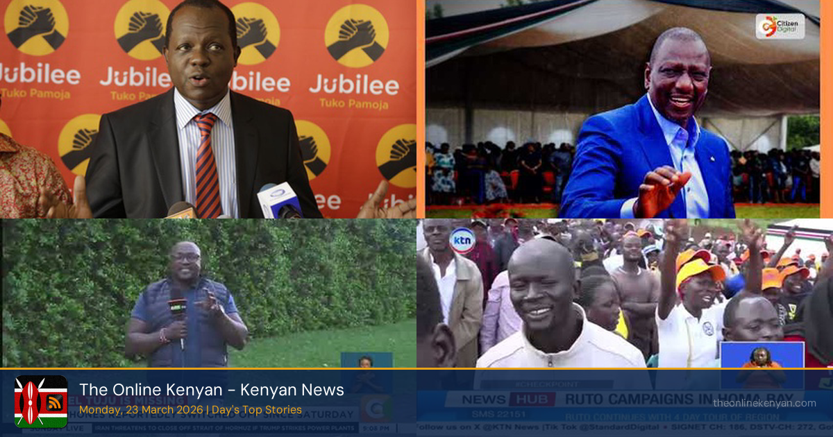 Yesterday's top stories - 2026-03-23