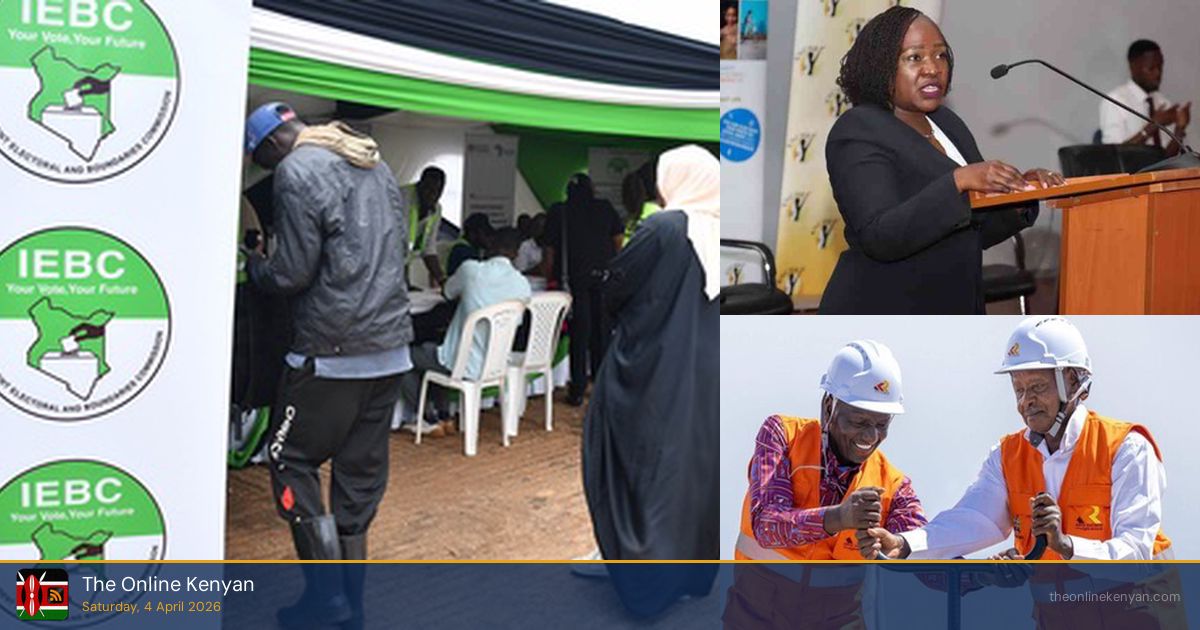 IEBC Announces 344,316 Voters Registered in First Four Days of Enhanced ...