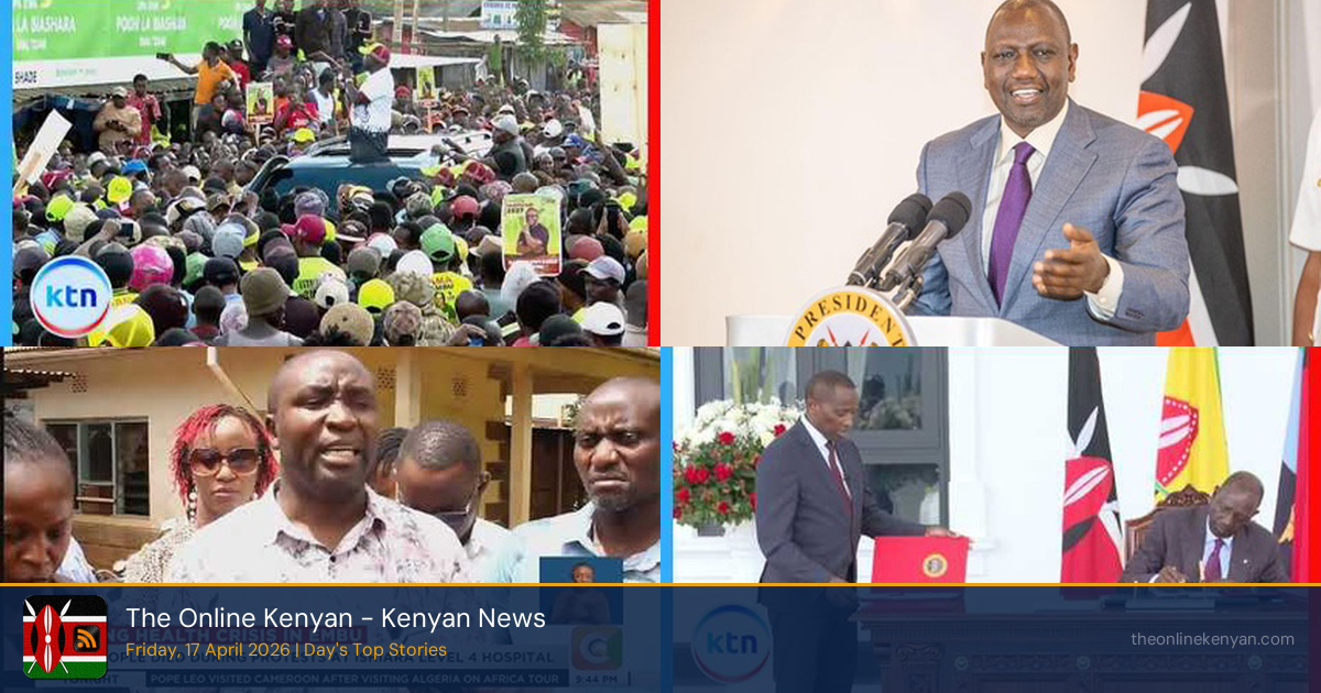 Yesterday's top stories - 2026-04-17