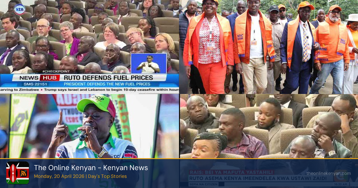 Yesterday's top stories - 2026-04-20