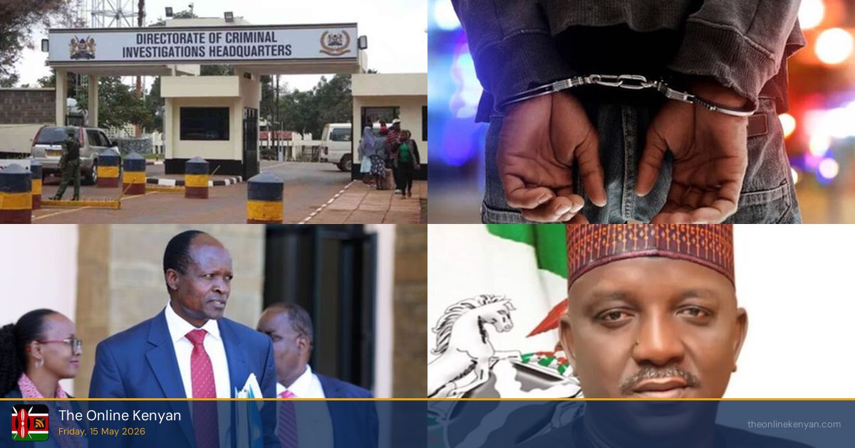 Mp Mathioya Former Mathioya MP Arrested Over Sh6.4 Million Land Fraud - May 2026