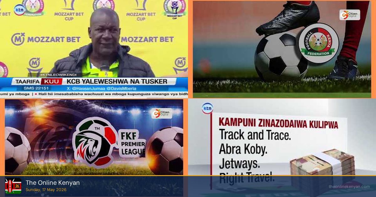 Tusker Reaches FKF Cup Final After Victory Against KCB - May 2026