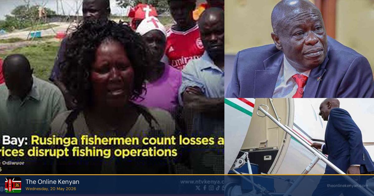 Whitestone Rusinga Fishermen on Rusinga Island Count Losses Amid Rising Fuel Prices - May 2026