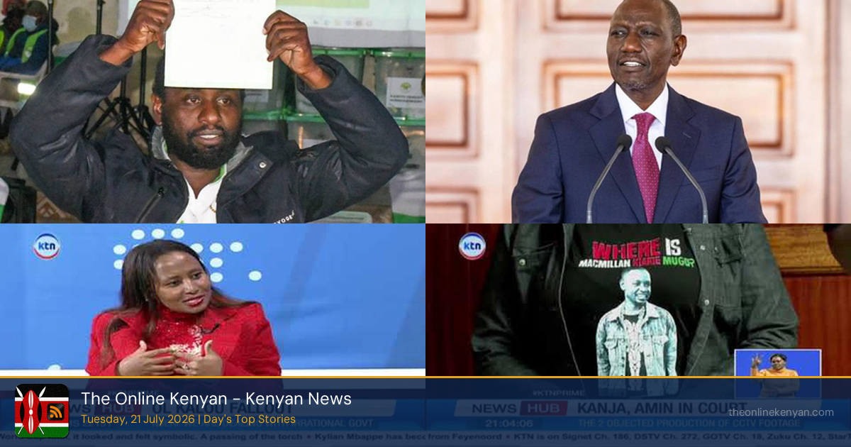 Yesterday's top stories - 2026-07-21