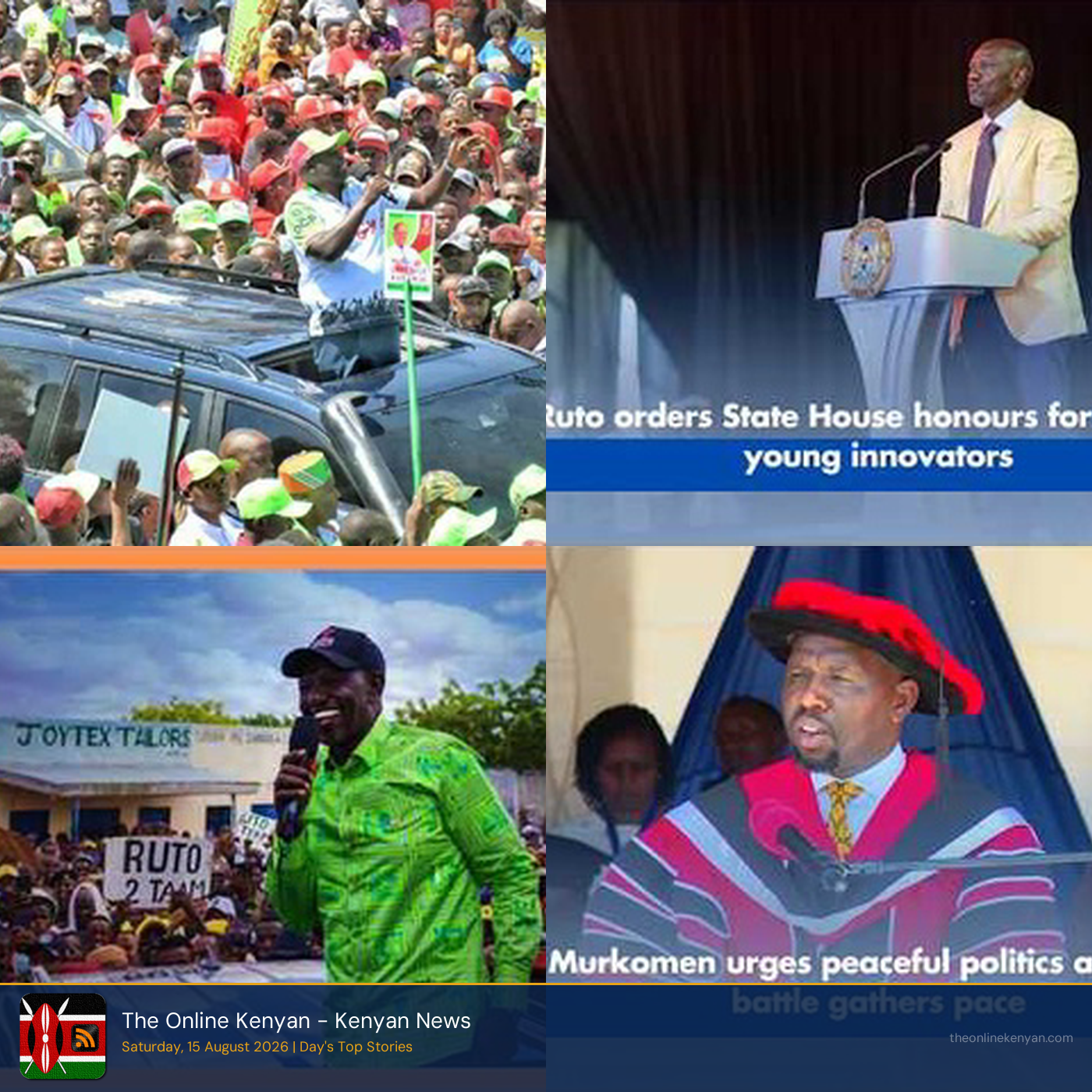 Kenya News - Saturday, August 15, 2026