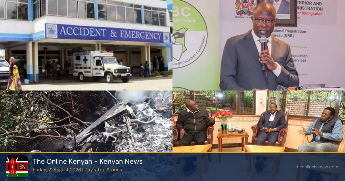Yesterday's top stories - 2026-08-21