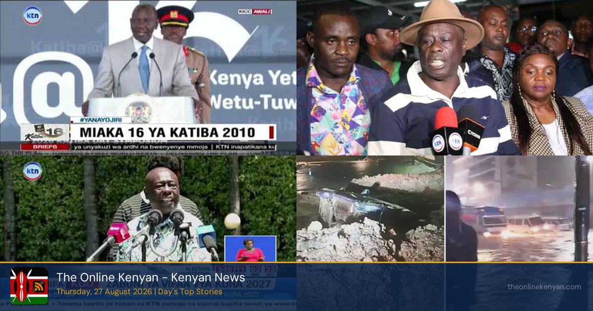 Yesterday's top stories - 2026-08-27