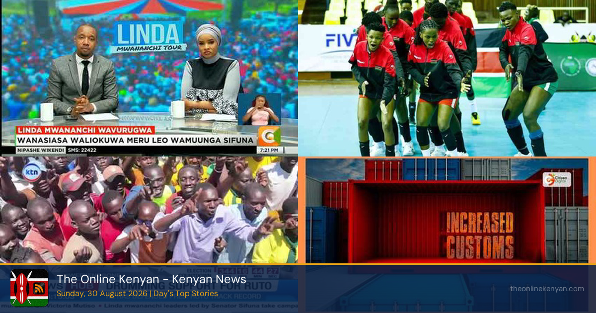 Yesterday's top stories - 2026-08-30