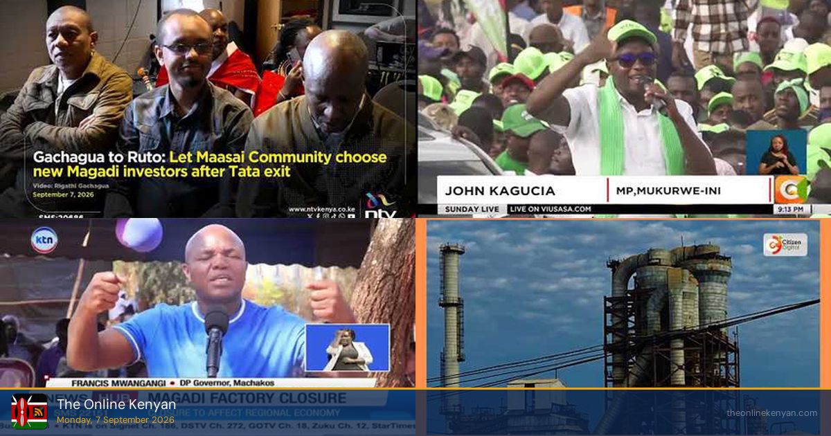 Gachagua to Ruto: Let Maasai Community Choose New Magadi Investors After Tata Exit