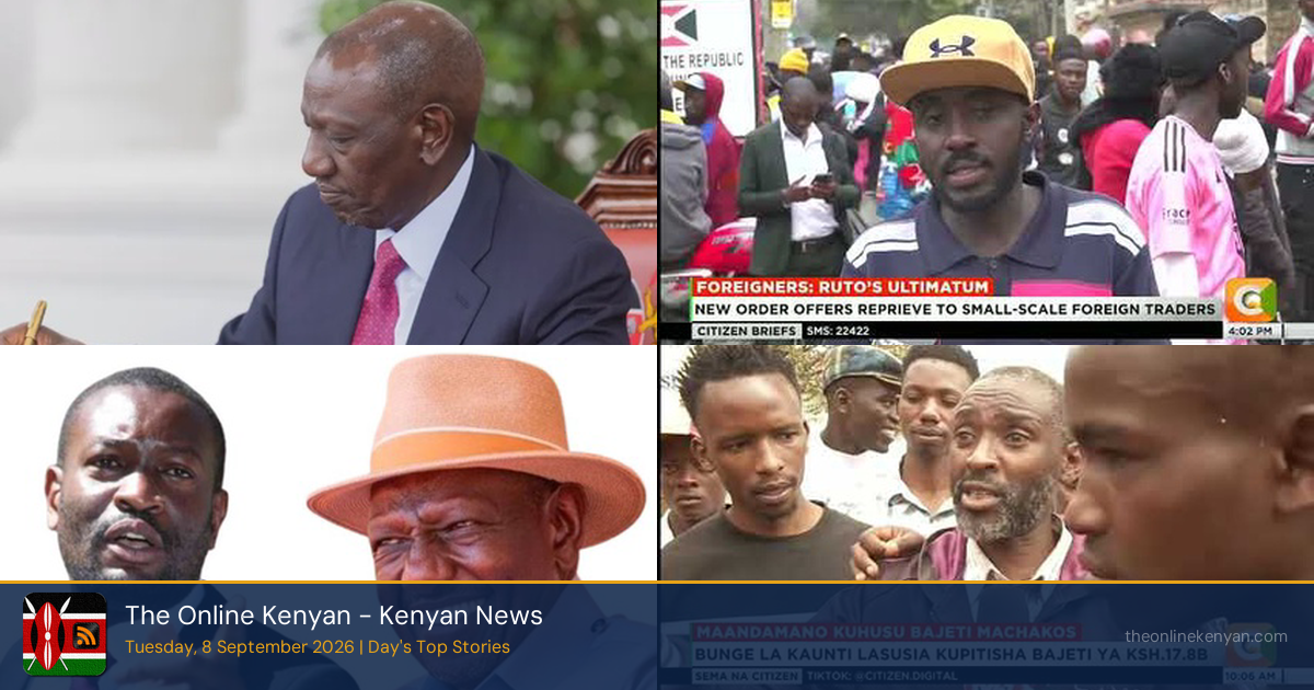 Yesterday's top stories - 2026-09-08