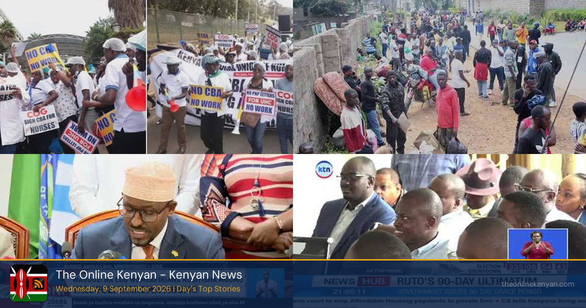 Yesterday's top stories - 2026-09-09