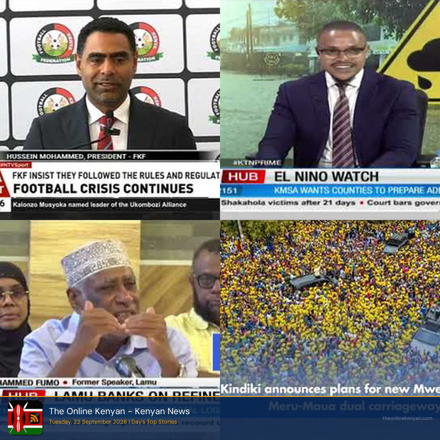 Kenya News - Tuesday, September 22, 2026