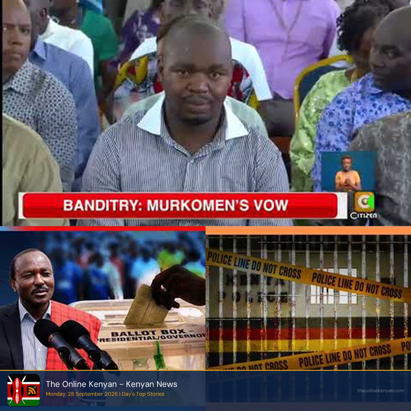 Kenya News - Monday, September 28, 2026