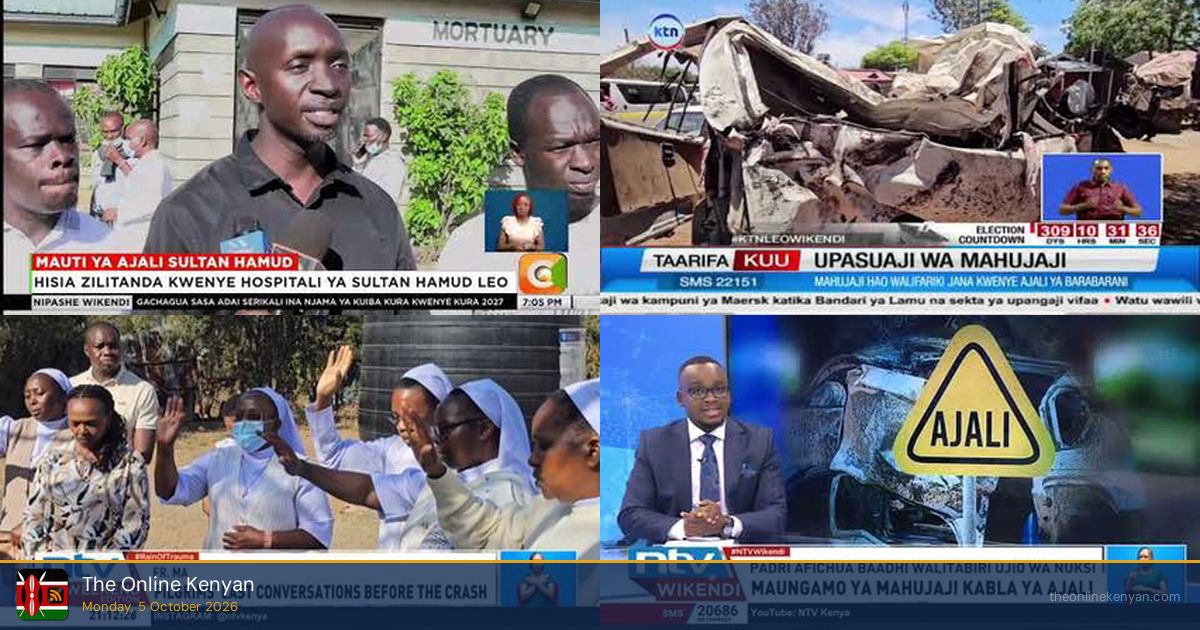 Hamud Sultan Hamud Morgue Receives 17 Bodies Following Deadly Accident ...